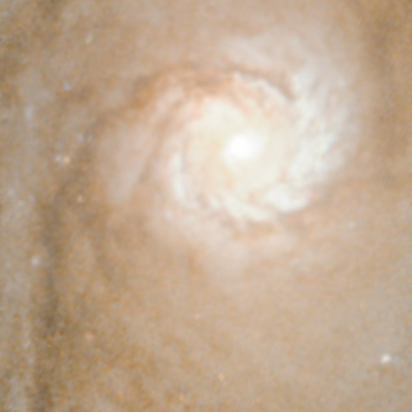 Galáxia Messier 61 registrado pelo telescópio espacial Hubble