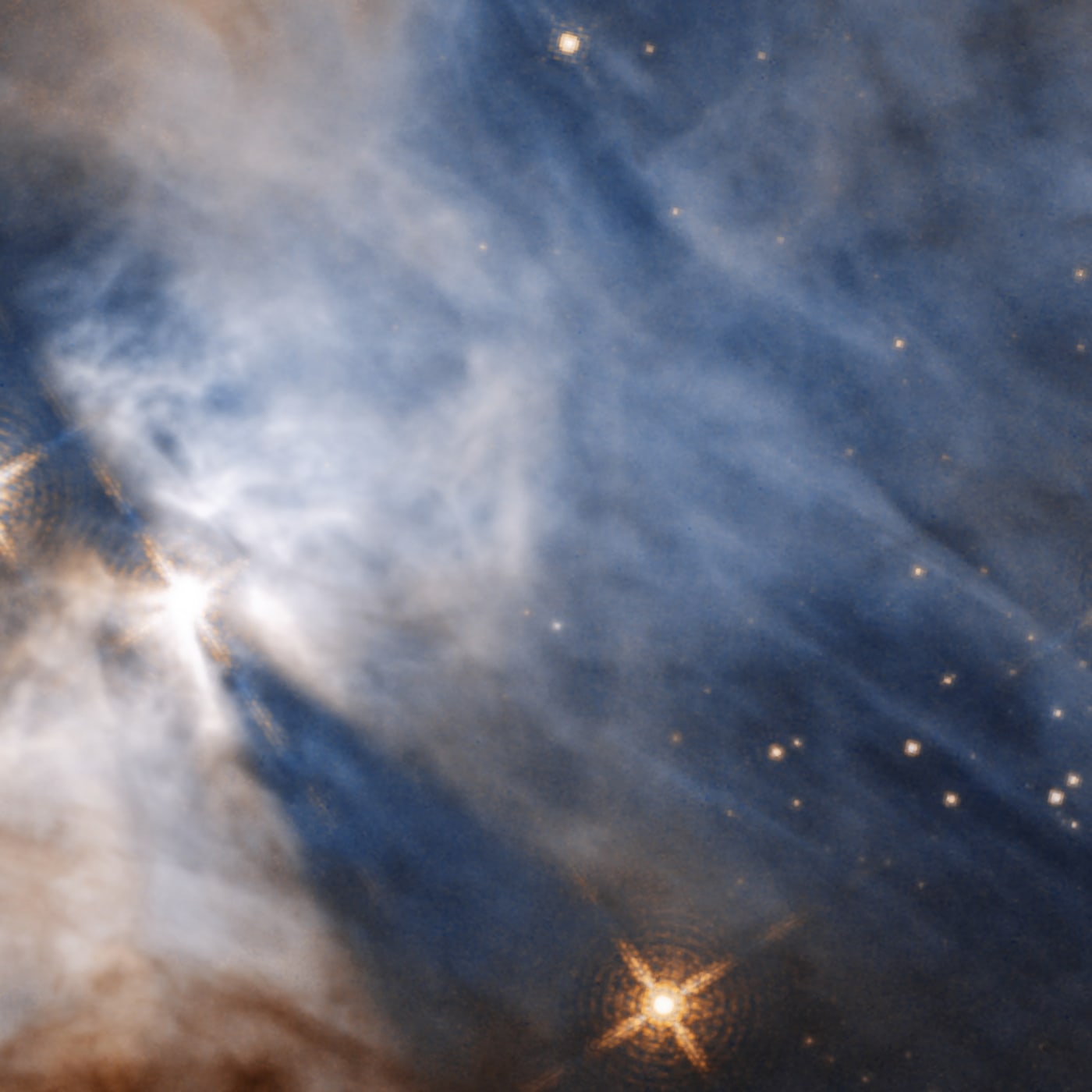 Nebulosa de Serpens registrado pelo telescópio espacial Hubble