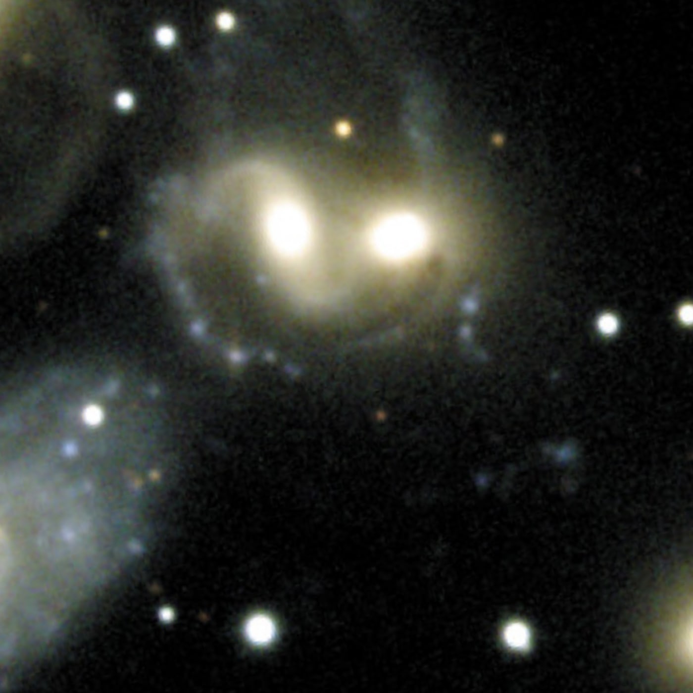 Quinteto de Stephan registrado pelo telescópio espacial Hubble