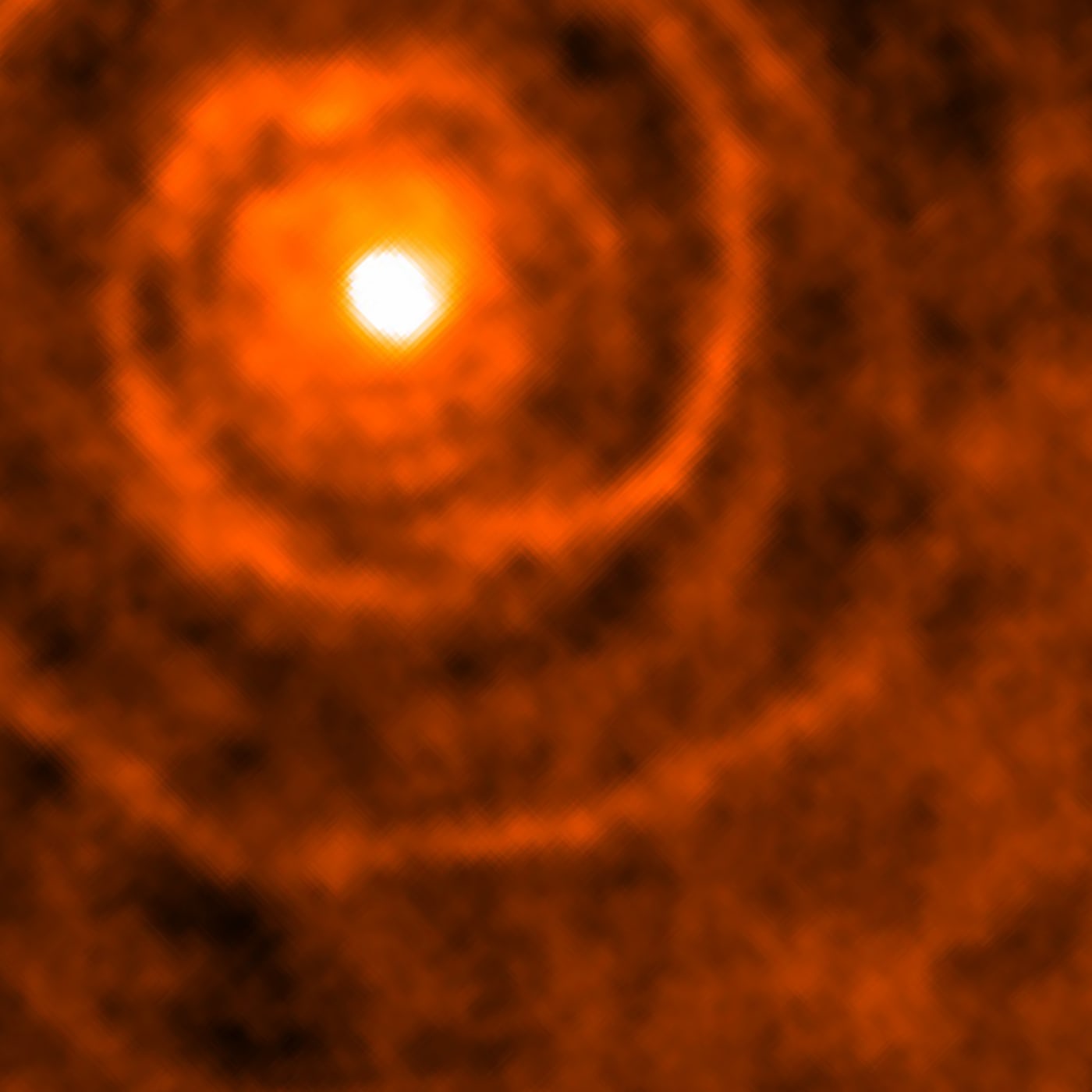 Westerlund 1, em imagem do telescópio espacial Hubble