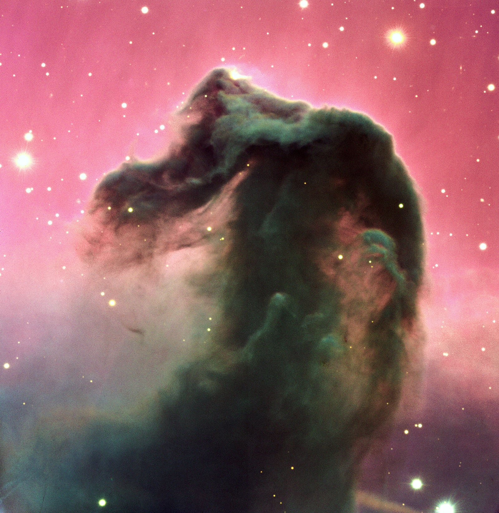 Nebulosa Cabeça de Cavalo, nebulosa escura registrada pelo Very Large Telescope
