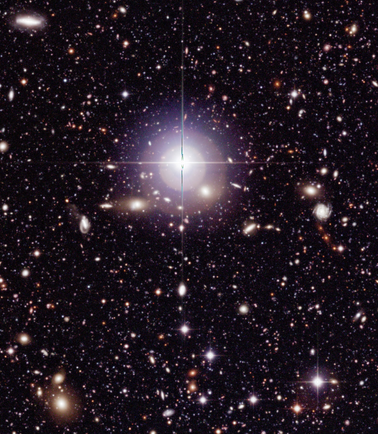 Campo Profundo Chandra Sul, campo profundo registrada pelo MPG/ESO 2.2-metre telescope