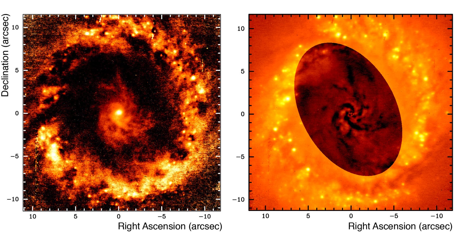 Galáxia NGC 1097, galáxia registrada pelo Very Large Telescope