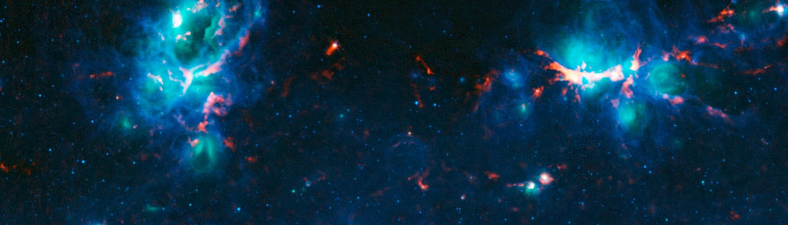 Nebulosa Pata de Gato, região de hidrogênio ionizado, em imagem do Other