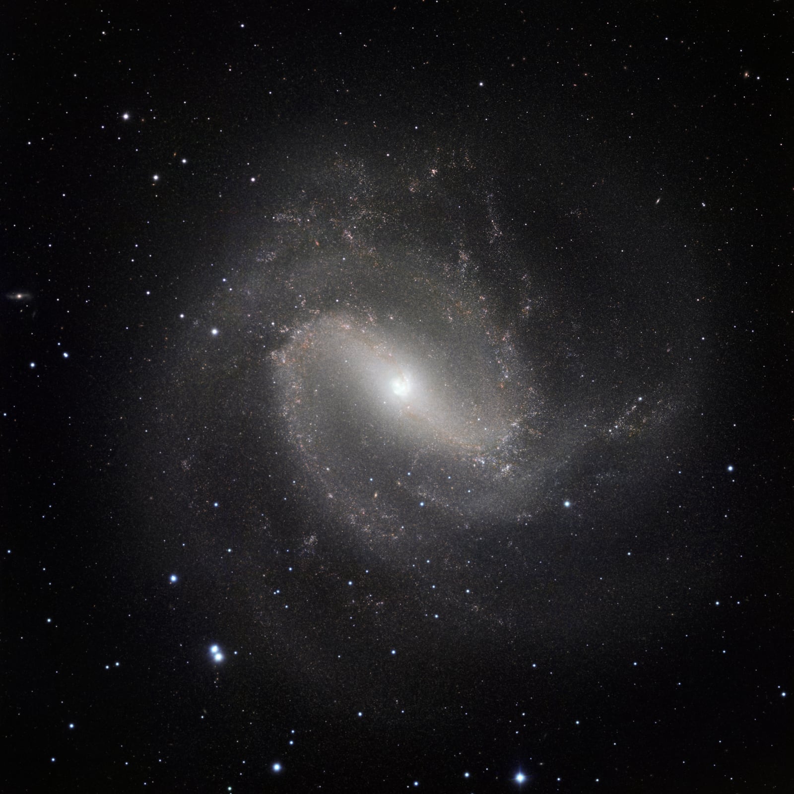 Galáxia do Cata-vento do Sul, galáxia registrada pelo Very Large Telescope