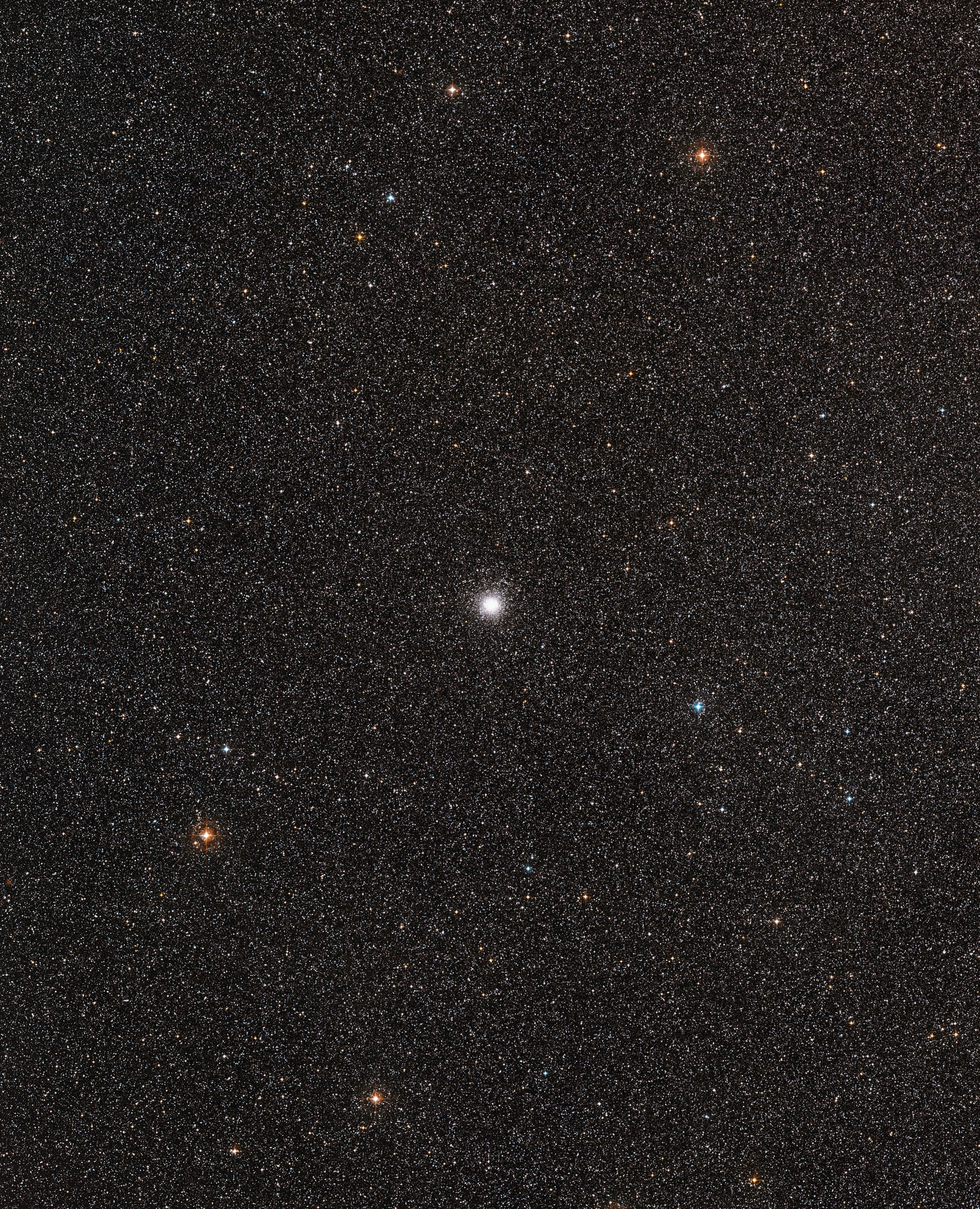 Aglomerado Messier 54, aglomerado globular, em imagem do Digitized Sky Survey 2