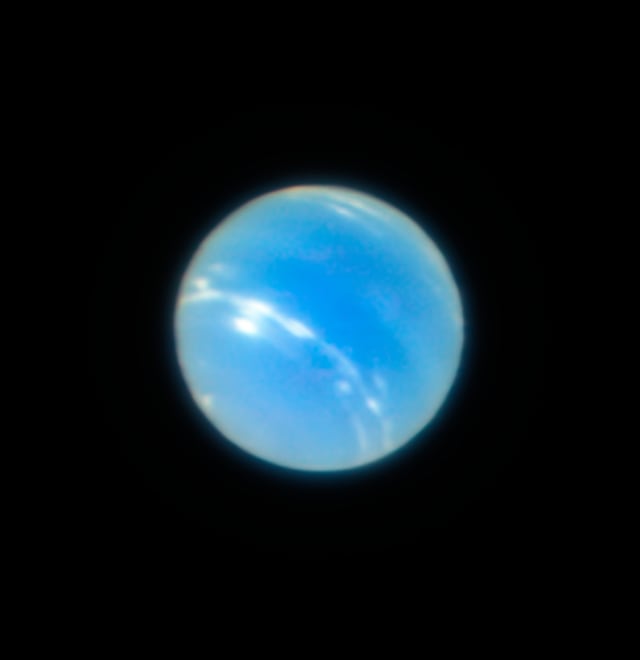 Netuno, planeta registrada pelo Very Large Telescope