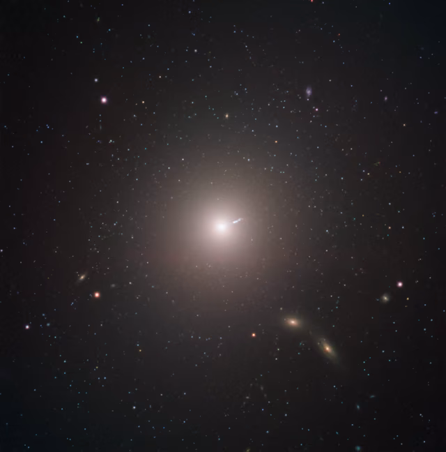 Galáxia Messier 87, galáxia, em imagem do Very Large Telescope