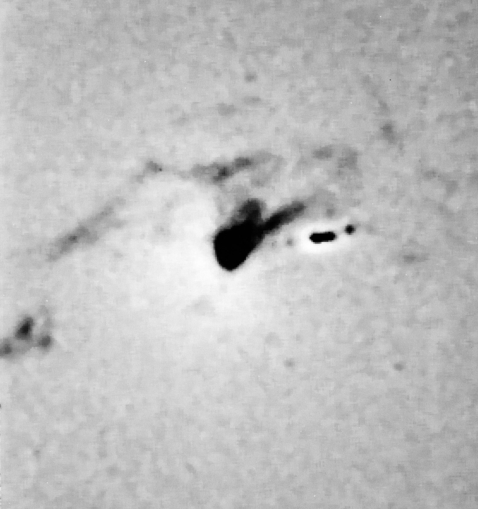 Galáxia Messier 87, galáxia registrada pelo POSS II