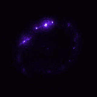 Galáxia NGC 1512, galáxia registrada pelo Hubble Space Telescope