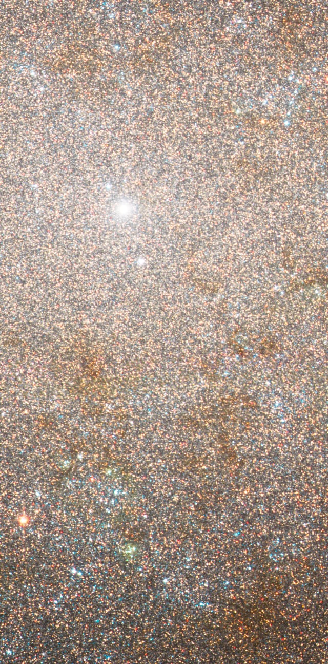 Galáxia NGC 300, galáxia em grupo, em imagem do Hubble Space Telescope