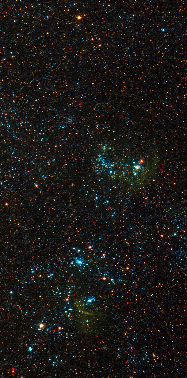 Galáxia NGC 300, galáxia em grupo, em imagem do Hubble Space Telescope