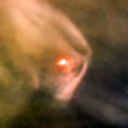 Nebulosa de Órion, nebulosa de emissão, em imagem do Hubble Space Telescope