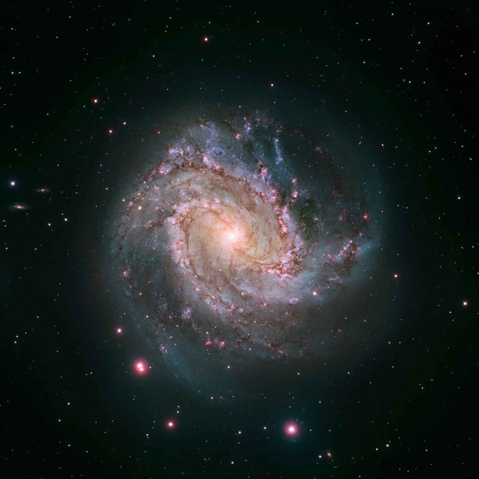 Galáxia do Cata-vento do Sul, galáxia, em imagem do Hubble Space Telescope