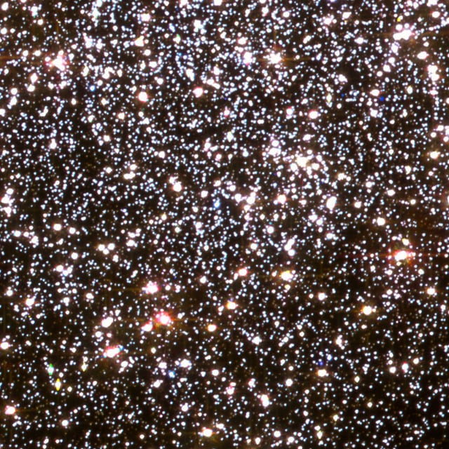47 Tucanae, aglomerado globular, em imagem do Hubble Space Telescope