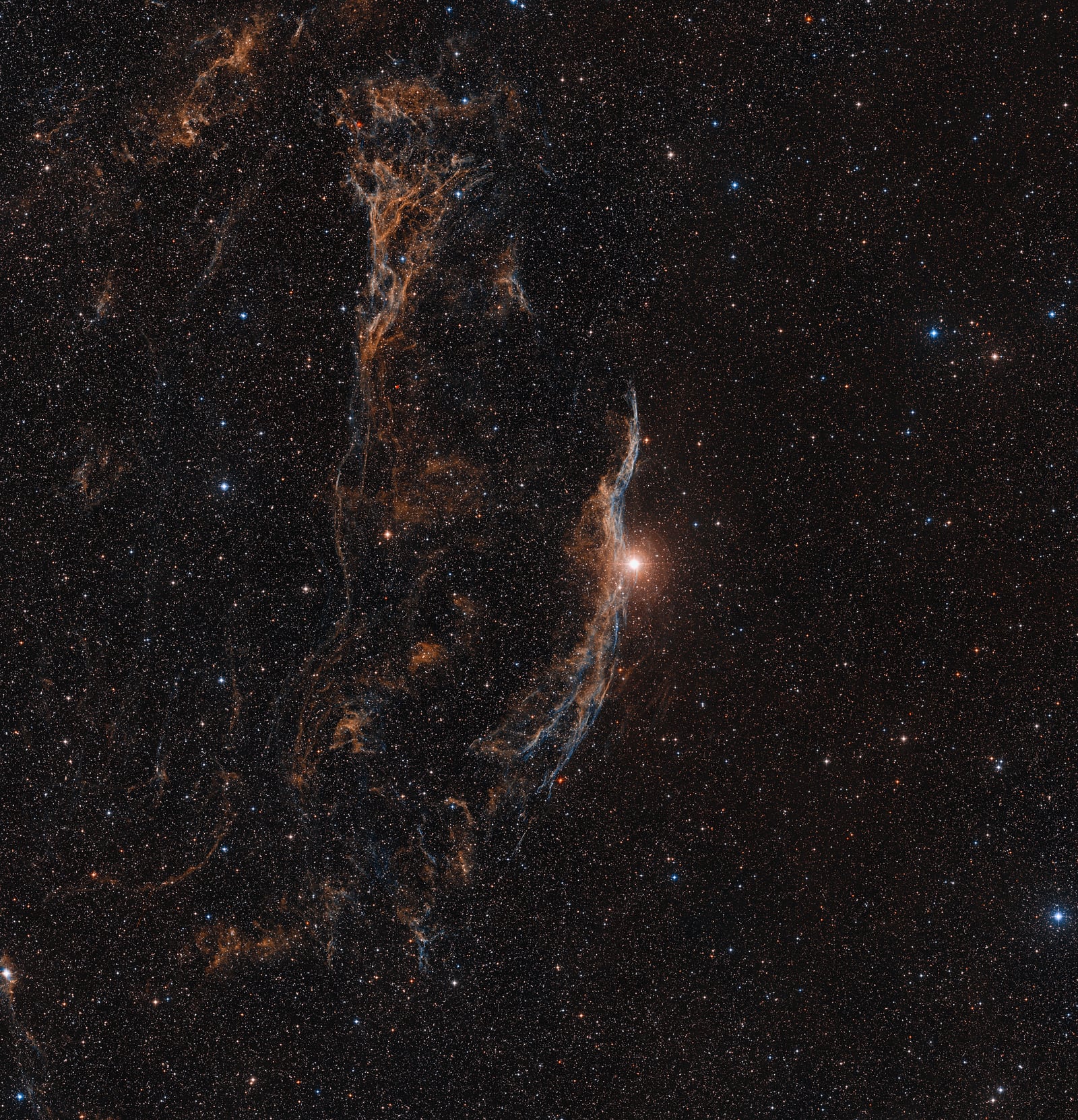 Laço do Cisne, remanescente de supernova