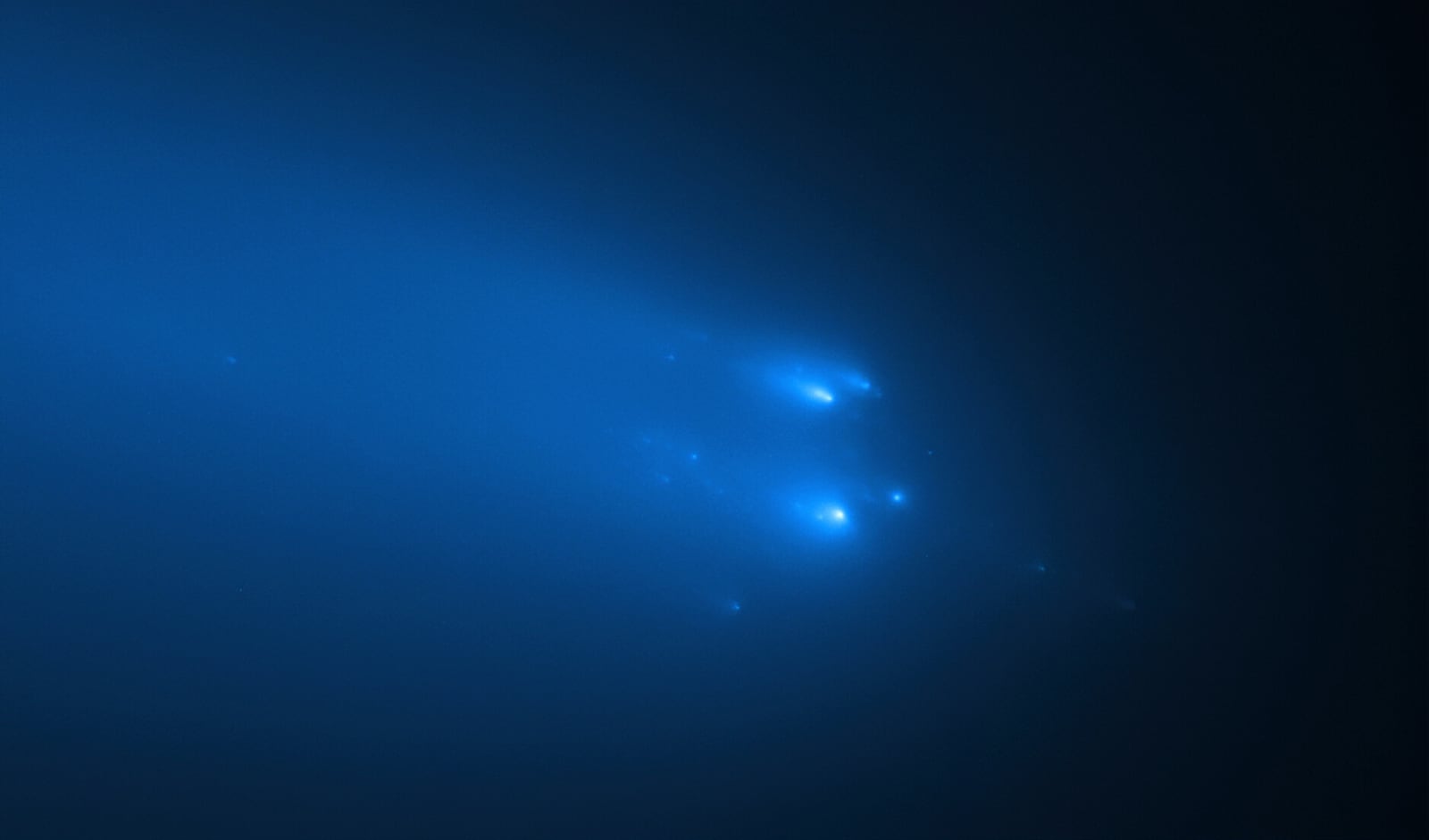 Cometas, cometa registrada pelo Hubble Space Telescope