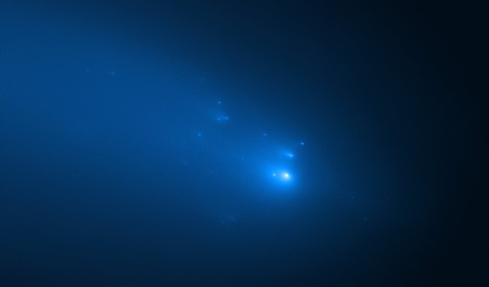 Cometas, cometa, em imagem do Hubble Space Telescope