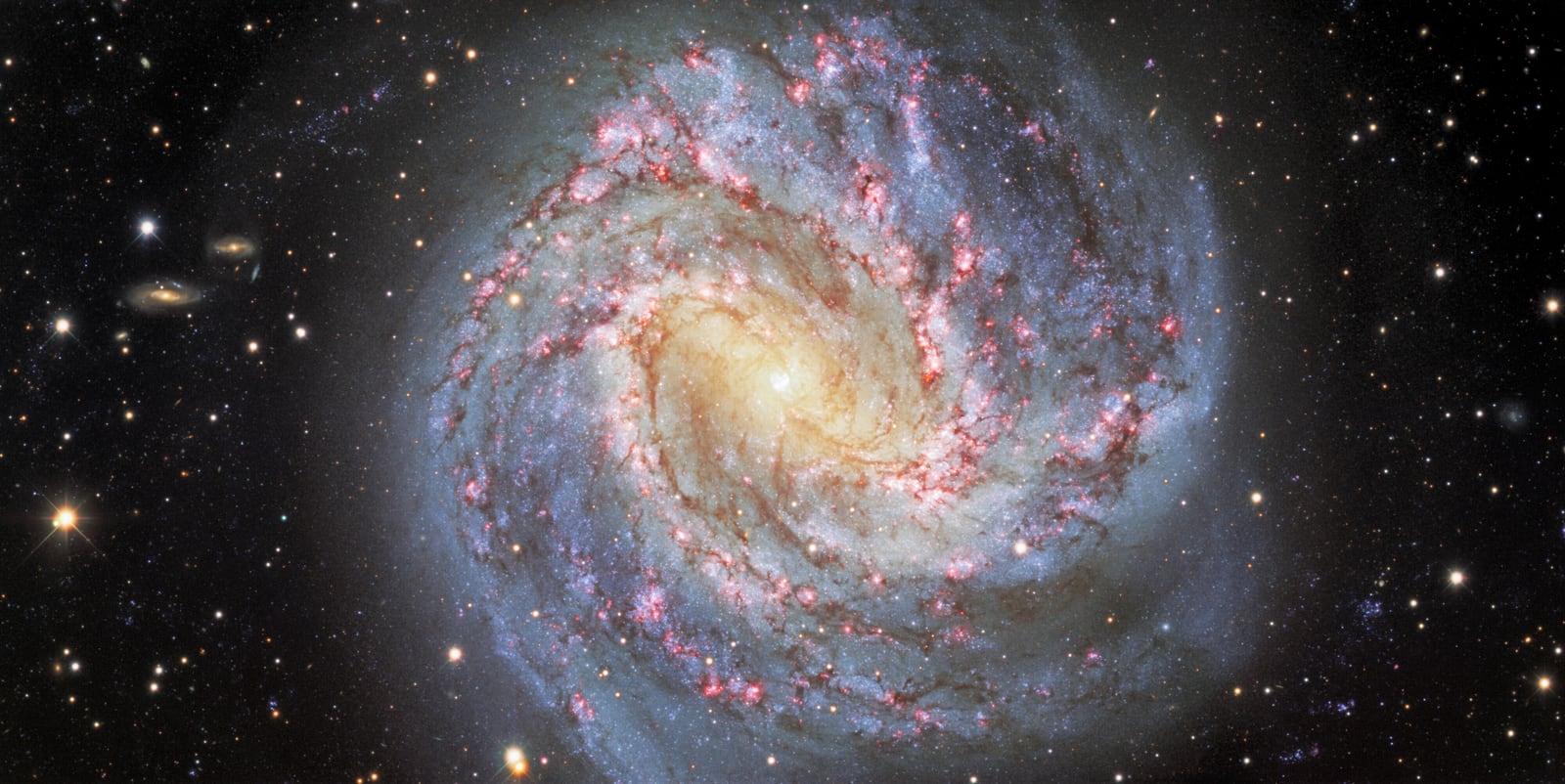 Galáxia do Cata-vento do Sul, galáxia, em imagem do NSF Víctor M. Blanco 4-meter Telescope