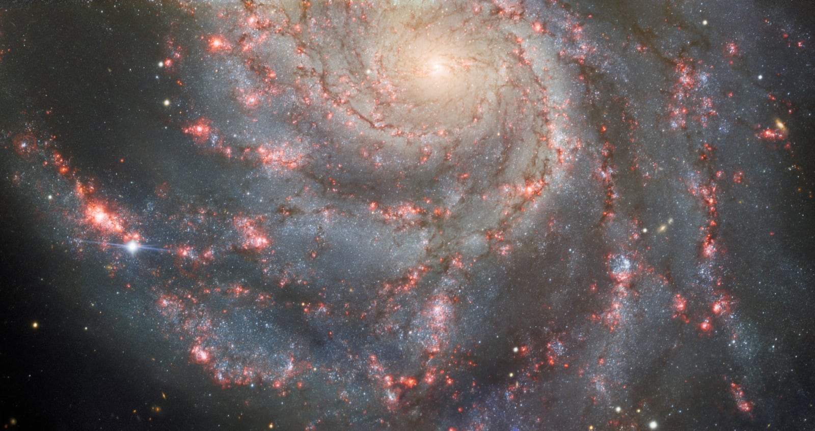 Galáxia do Cata-vento, galáxia, em imagem do Gemini North