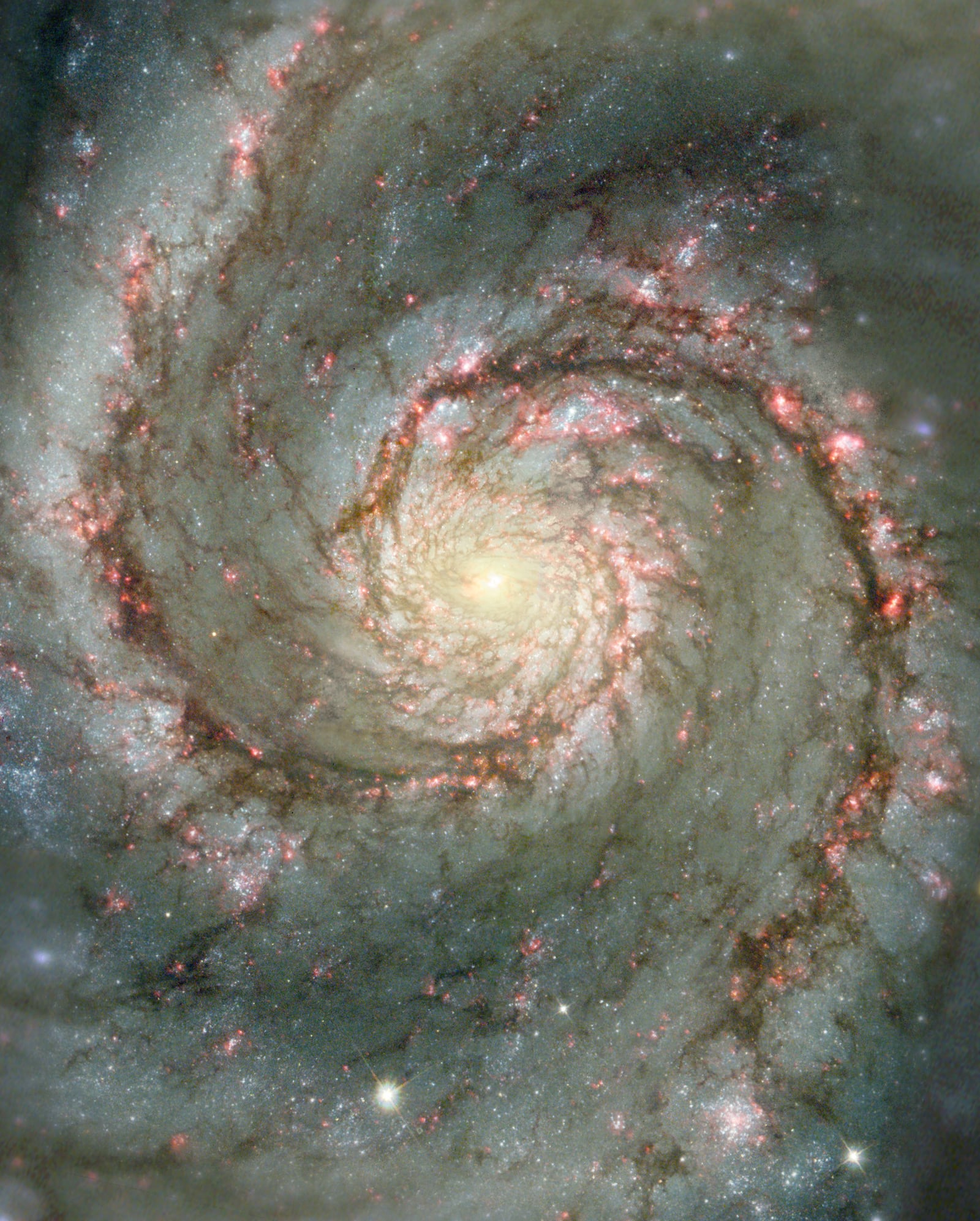 Galáxia do Redemoinho, galáxia, em imagem do Hubble Space Telescope