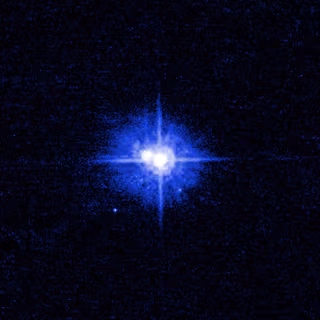 Plutão, planeta anão, em imagem do Hubble Space Telescope