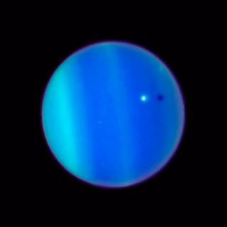 Urano, planeta, em imagem do Hubble Space Telescope