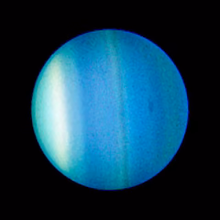 Urano, planeta, em imagem do Hubble Space Telescope