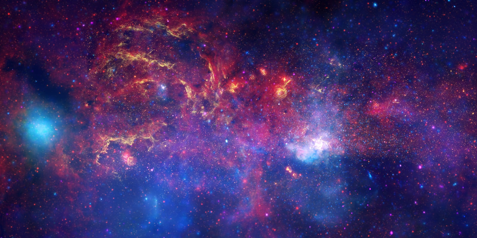Sagittarius A*, buraco negro supermassivo registrada pelo Chandra