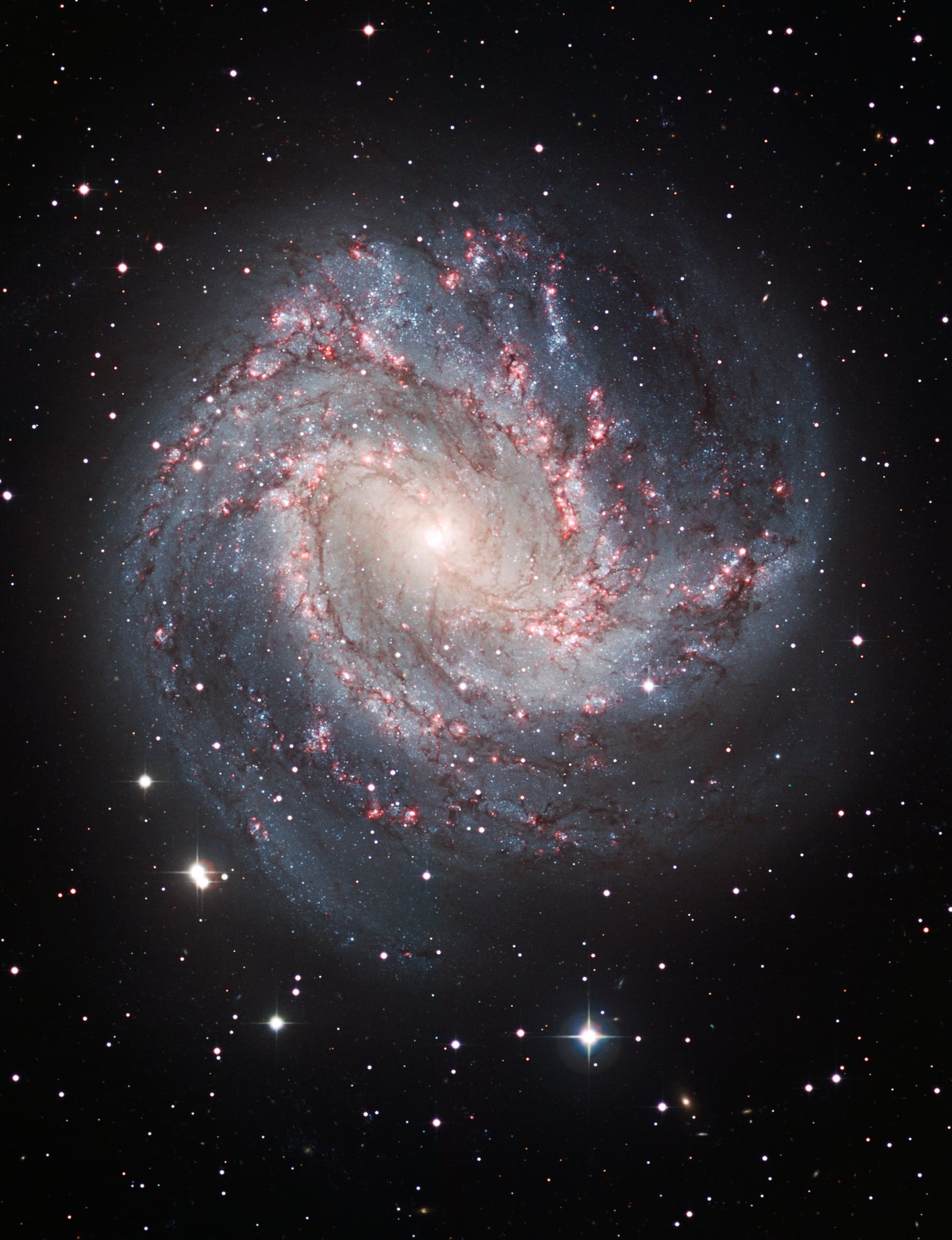 Galáxia do Cata-vento do Sul, galáxia, em imagem do MPG/ESO 2.2-metre telescope