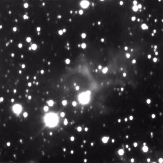 Eta Carinae, estrela supergigante azul, em imagem do CTIO