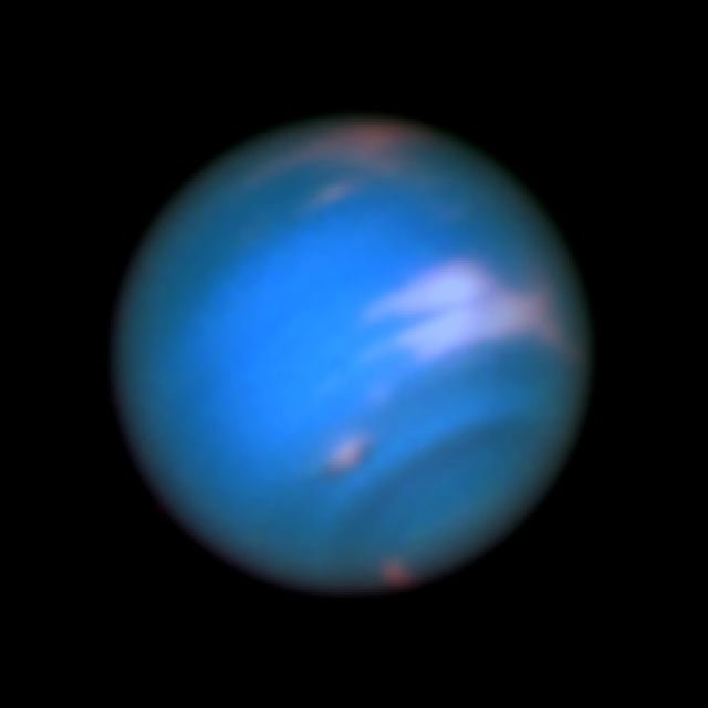Netuno, planeta, em imagem do Hubble Space Telescope