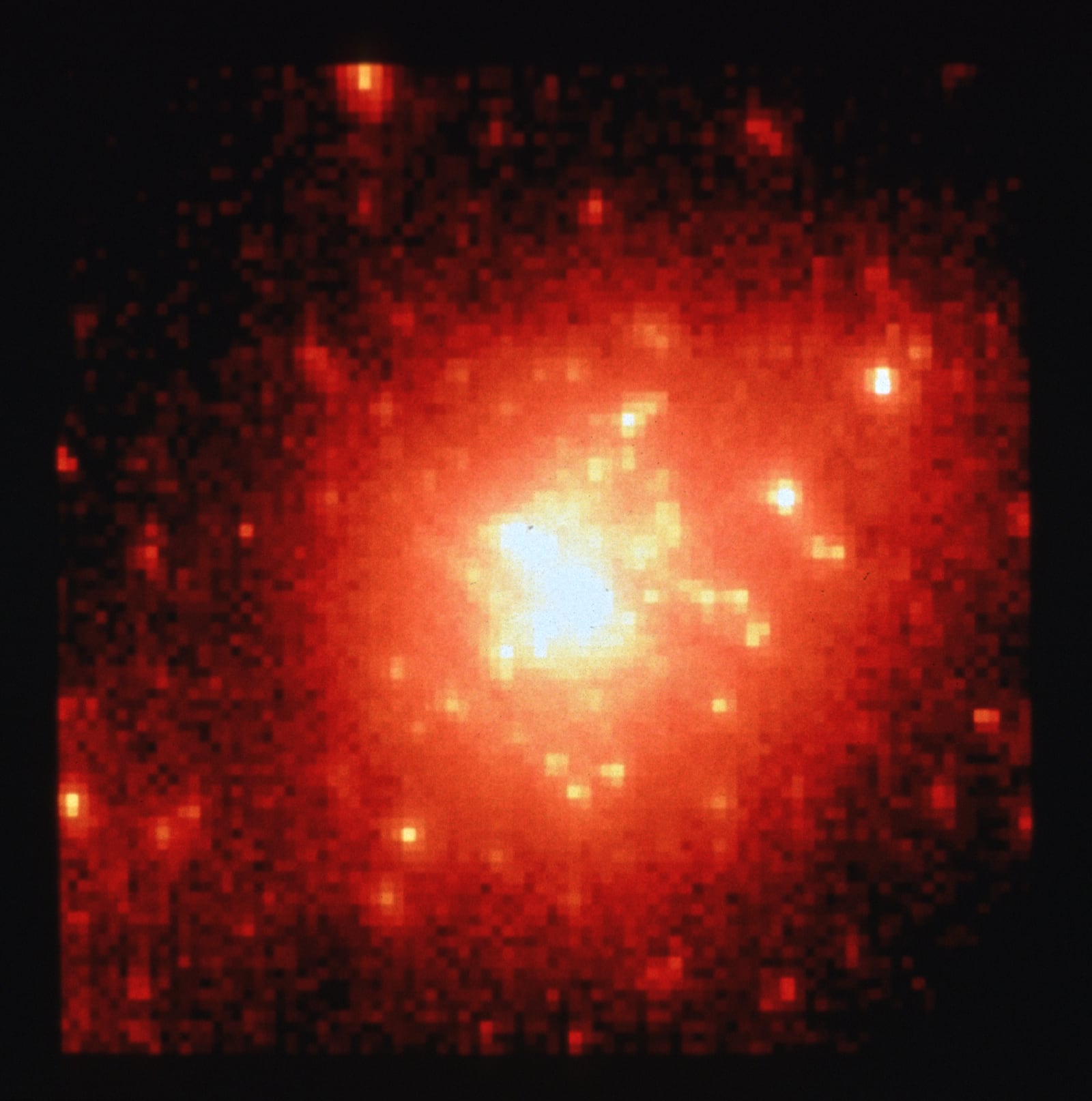 Aglomerado R136, aglomerado de estrelas, em imagem do Hubble Space Telescope
