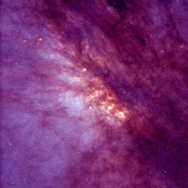 Galáxia do Escultor, galáxia, em imagem do Hubble Space Telescope