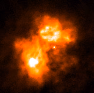 Grande Nuvem de Magalhães, galáxia, em imagem do Hubble Space Telescope