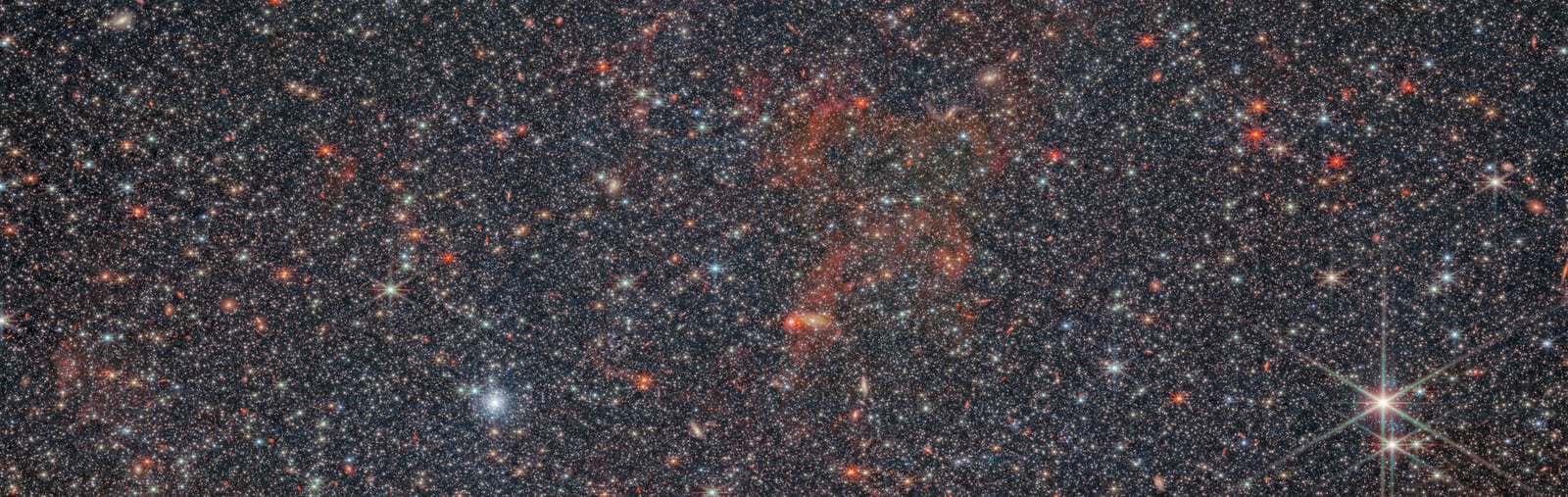 Galáxia de Barnard, galáxia, em imagem do James Webb Space Telescope