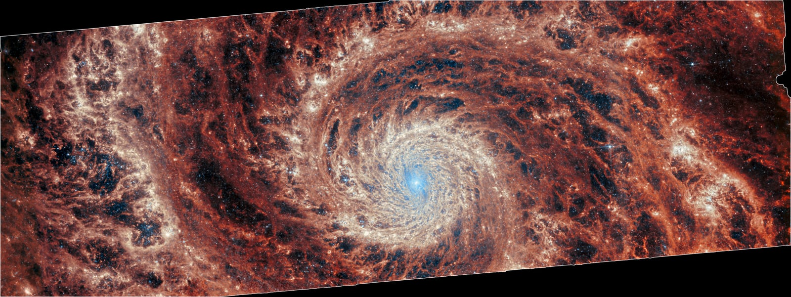 Galáxia do Redemoinho, galáxia, em imagem do James Webb Space Telescope