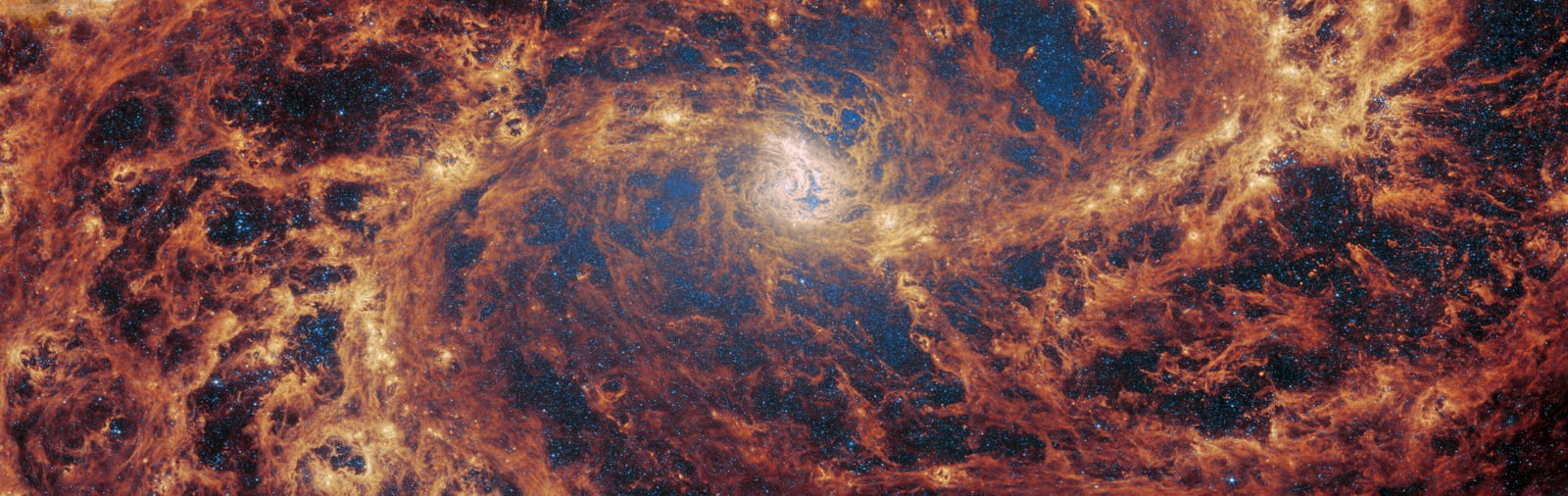 Galáxia do Cata-vento do Sul, galáxia registrada pelo James Webb Space Telescope