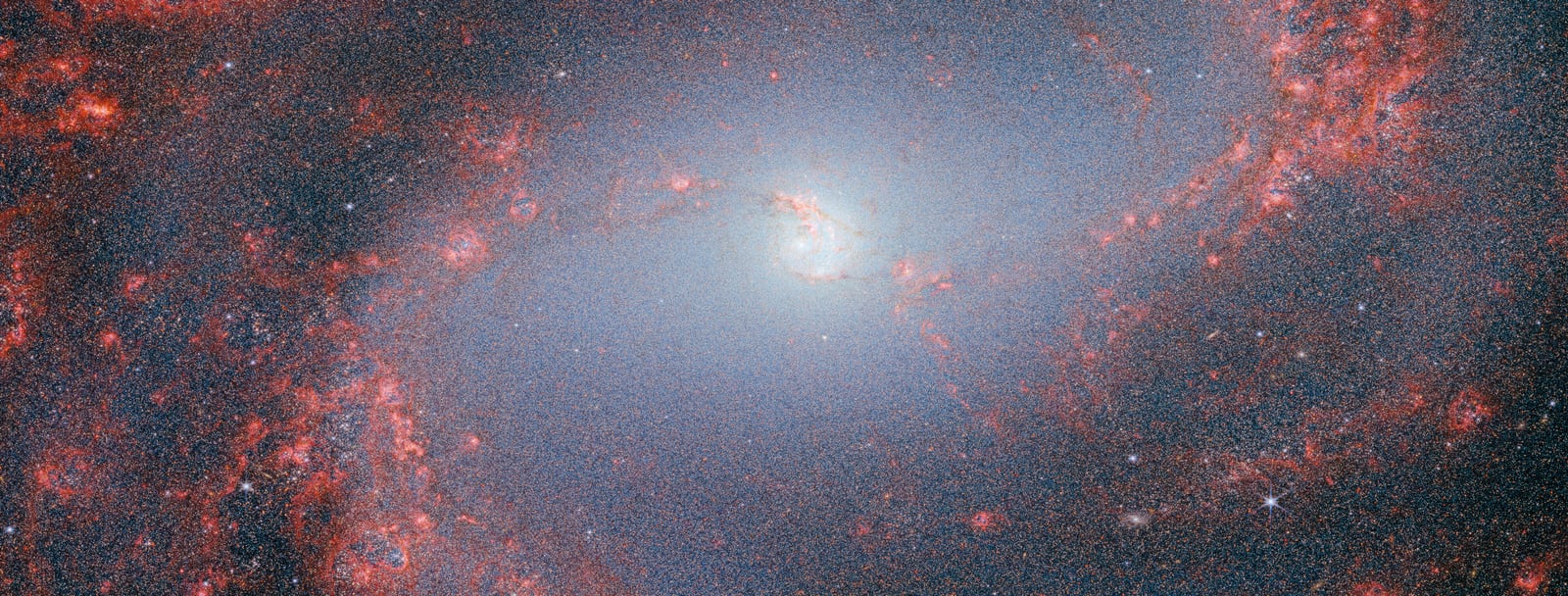 Galáxia do Cata-vento do Sul, galáxia, em imagem do James Webb Space Telescope