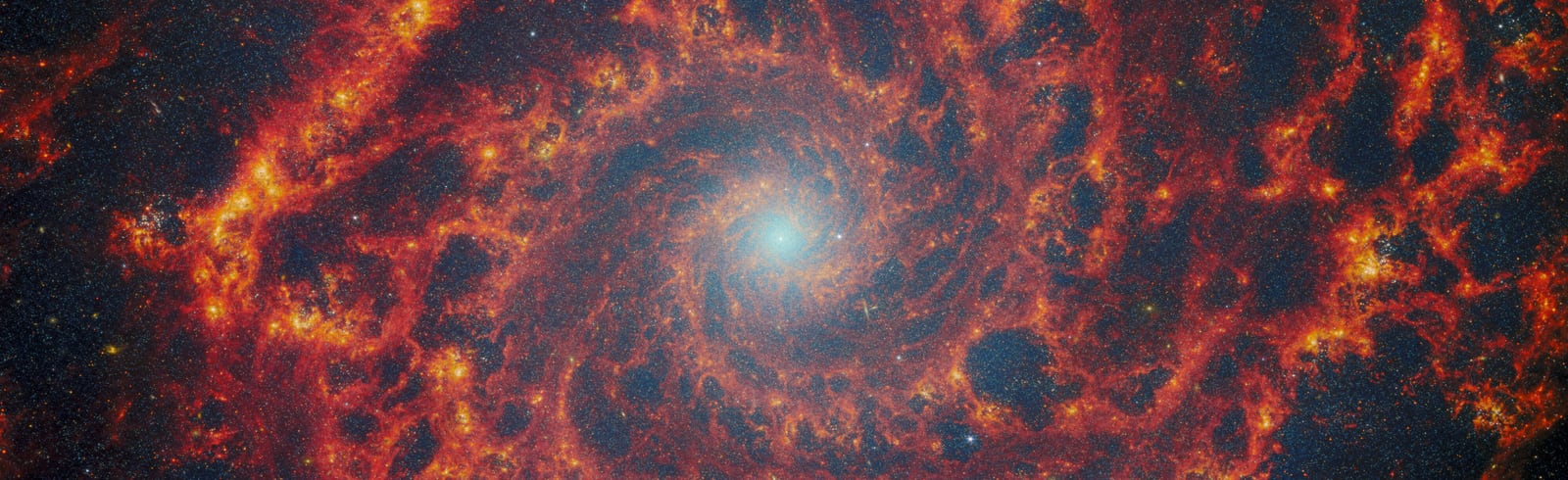 Galáxia Fantasma, galáxia registrada pelo James Webb Space Telescope