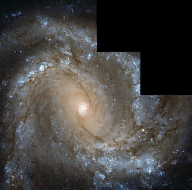 Galáxia Messier 61, galáxia, em imagem do Hubble Space Telescope