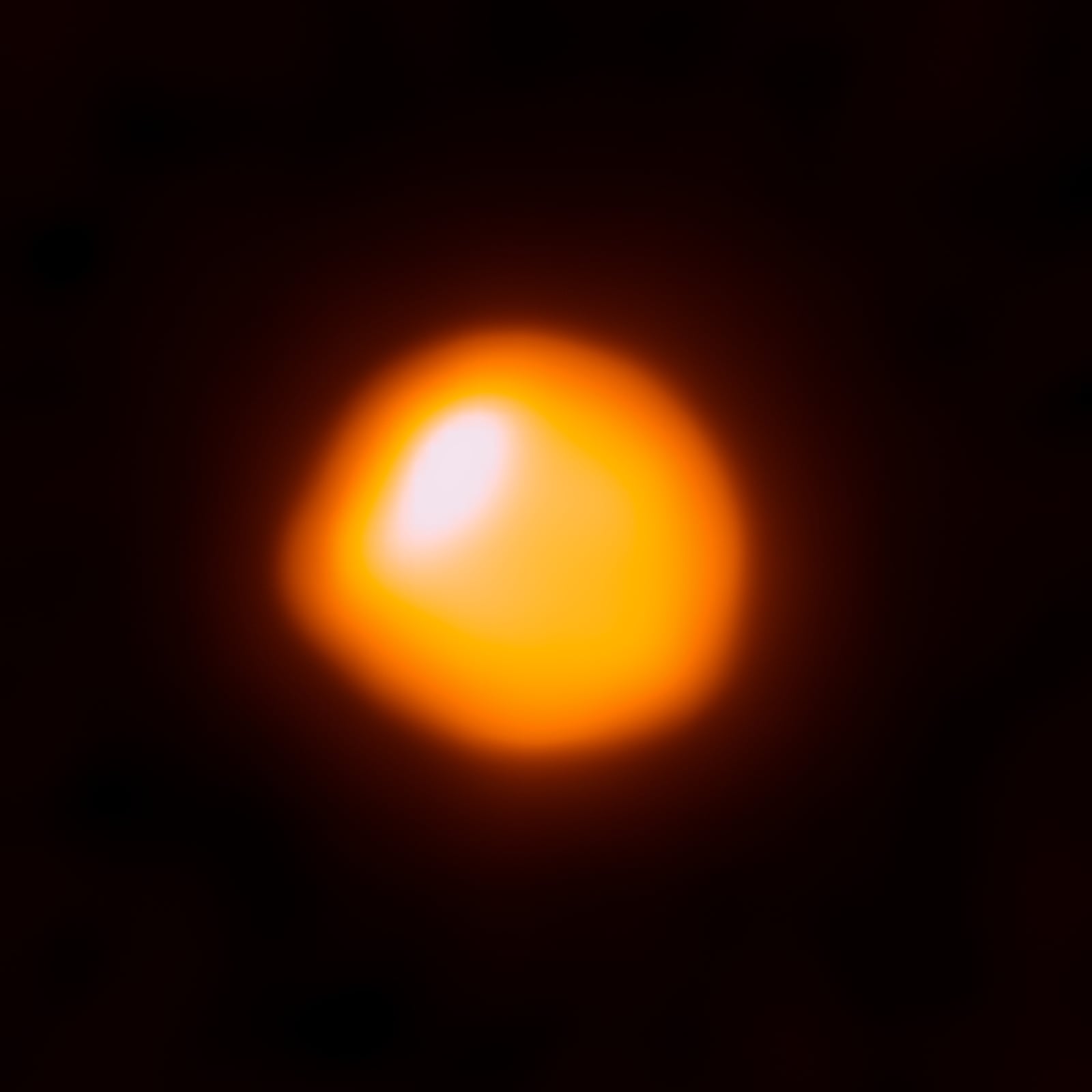 Betelgeuse, estrela supergigante vermelha registrada pelo Atacama Large Millimeter/submillimeter Array