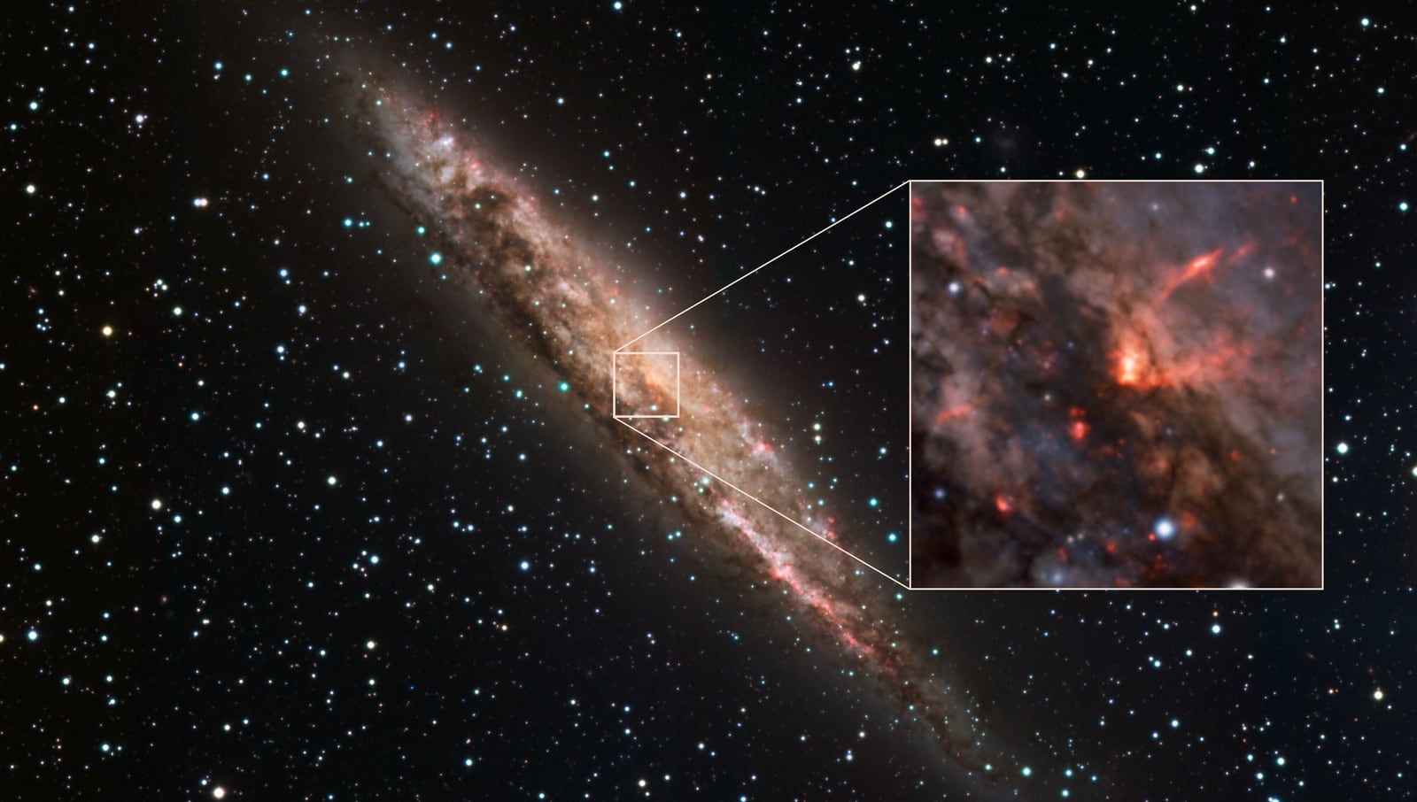 Galáxia NGC 4945, galáxia