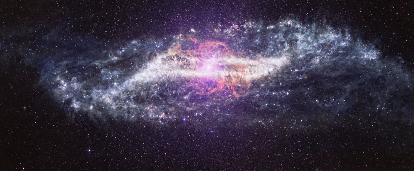 Centaurus A, em imagem do telescópio espacial James Webb